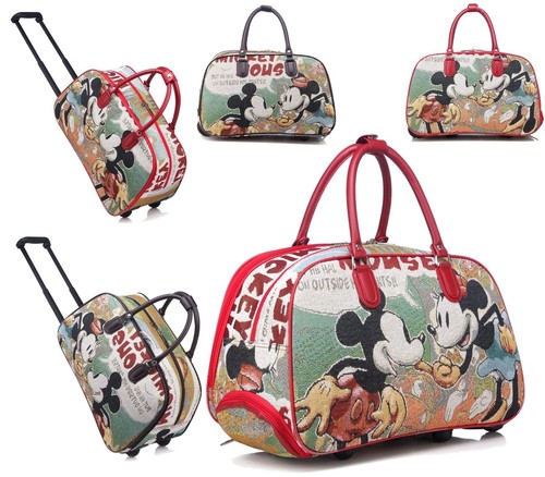 Bolsa Bolsa De Viaje Trolley De Mickey Mouse Niñas Minnie Mouse Bolso De  Viaje Equipaje De Mano | eBay