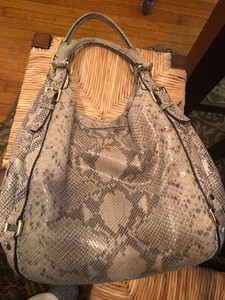 michael kors python tote