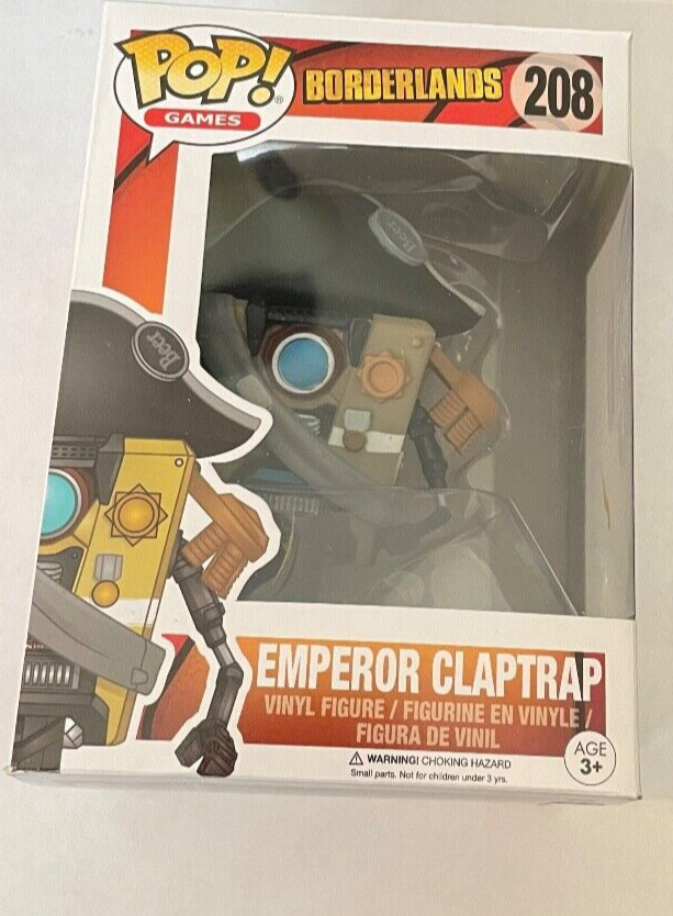 Sale Emperor Claptrap Funko Pop 208