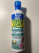 API PondCare Stress Coat Fish and Water Conditioner 16 Oz