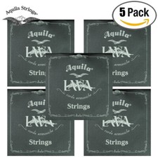 5-PACK Aquila 111U Lava Series Soprano Ukulele Strings - Low G Tuning