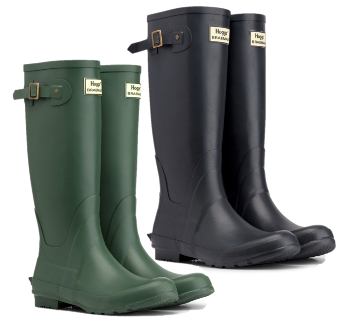 Hoggs of Fife Braemar Wellies Wellington Boots Rubber Hunting