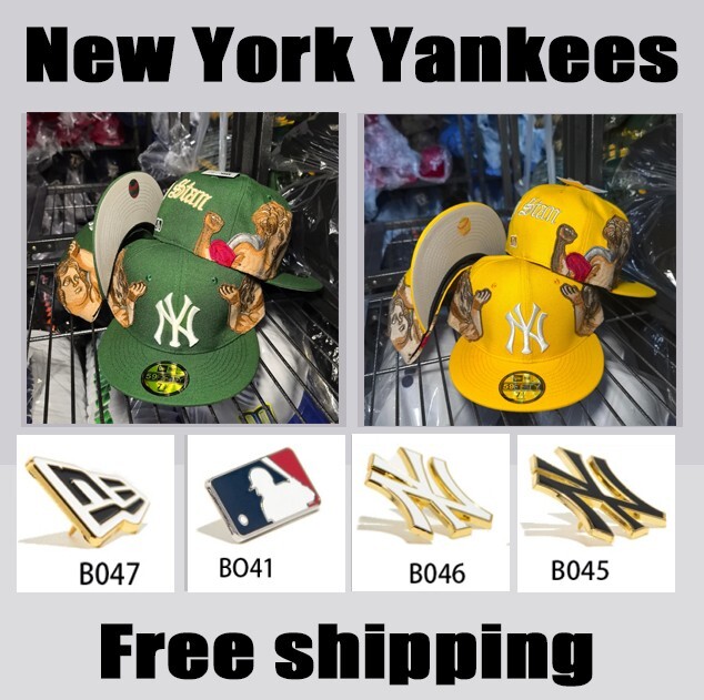 New MLB New Era Jon Stan New York Yankees 59FIFTY fitted cap with small buttons