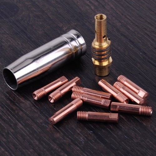 Puntas De Contacto Para Soldadura MIG/MAG - 10 Uds, Tamaños 0,8 Mm Y 1,0 Mm, Compatibles Con Antorcha MB-15AK