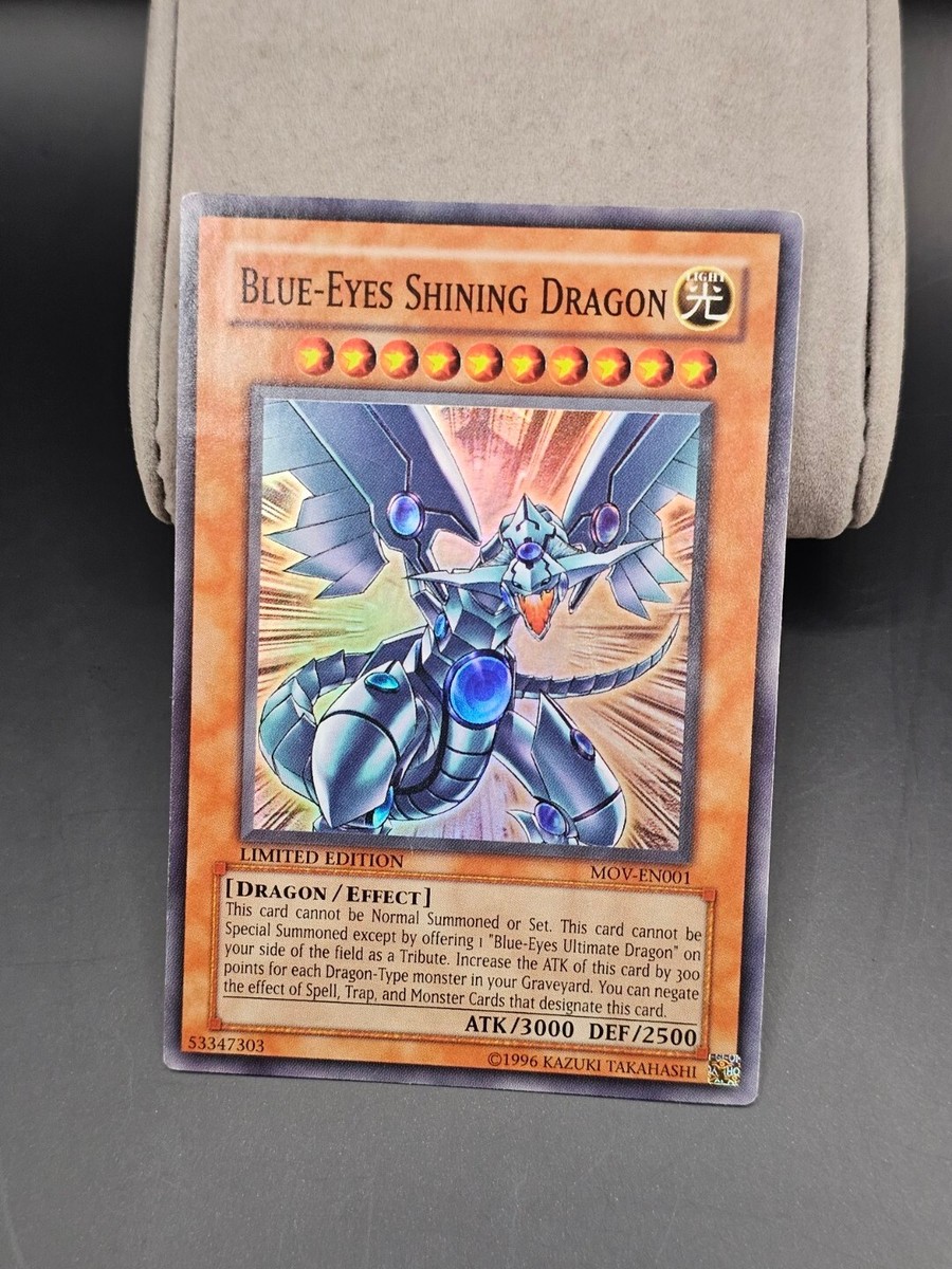 遊戯王　青眼の光龍　psa9 MOV-EN001 Yu-Gi-Oh! Blue Eyes Shining Dragon Limited Edition MOV-EN001