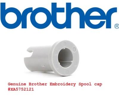 2 x Genuine Brother Embroidery Mini Spool Cap Stopper #XA5752121 | eBay UK