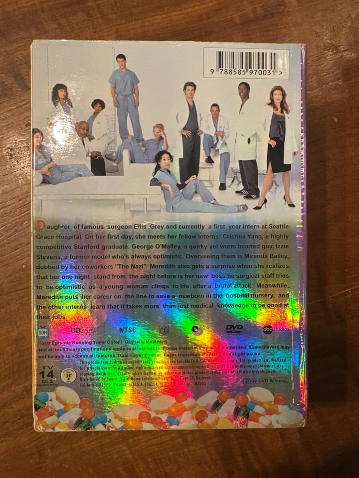 Grey's Anatomy Seasons 1-5 Expanded COMPLETE - Image 2 of 4