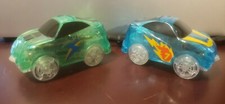 Mindscope Light-up LED Motorized Sport Cars lot of 2