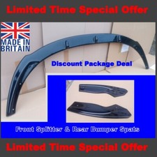 Ford Focus ST225 Facelift Splitter & Spats Deal Front Bumper 2007-2011 Mk2.5 ST