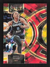 Dana Evans 2024 Panini Select WNBA Red Ice Prizms Chicago Sky #146