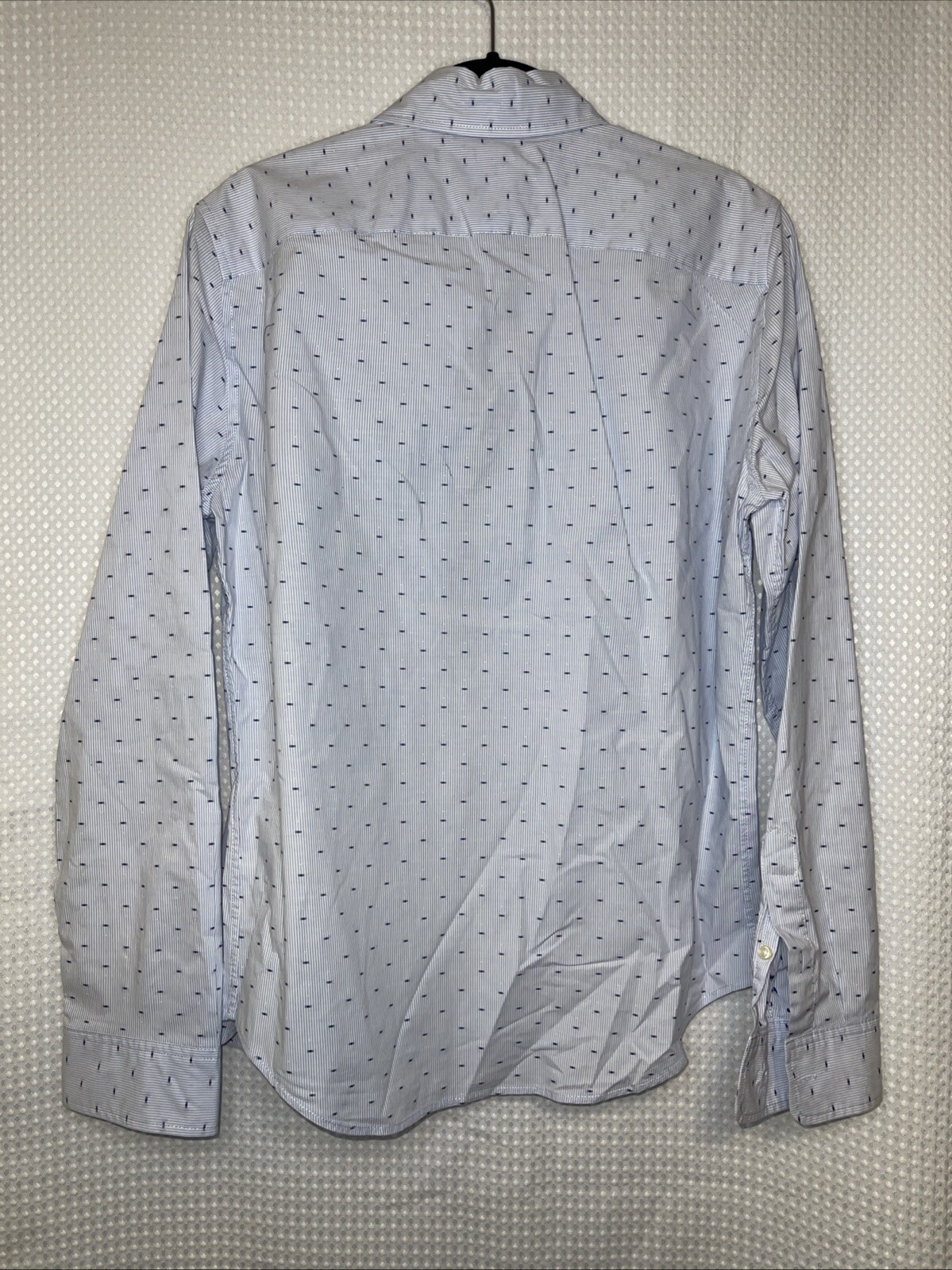 Gap 95% Cotton Blue Patterned Extra Small Slim Fi… - image 2