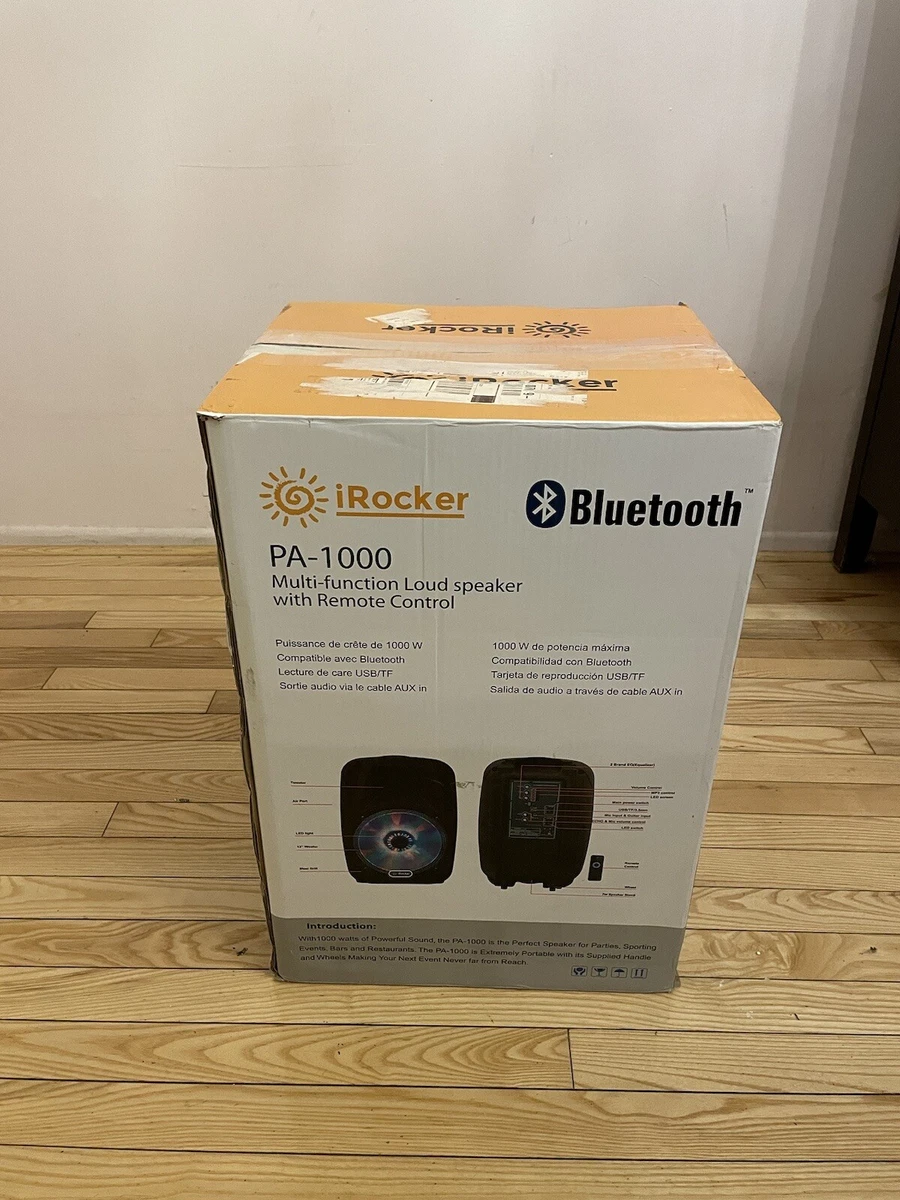 Irocker speaker hotsell pa 1000