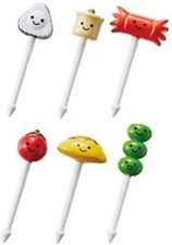 TORUNE Okazu 2 Lunch Box Bento Decoration Food Pick  picks 6pcs