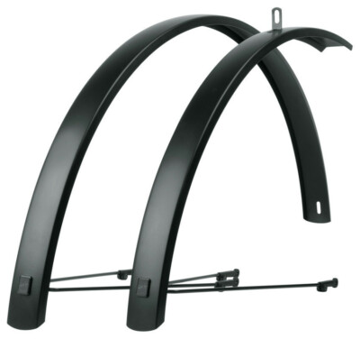 SKS Schutzblech EDGE AL matt schwarz Aluminium 45mm
