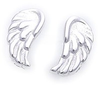 Ohrringe FlüGel Silber 925 EngelsflüGel Ohrstecker Stecker Engel