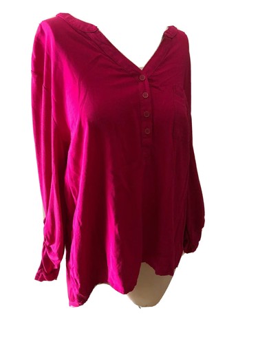 Damenbluse Armee rosa Camouflage/Langarm Größe XL/XG (16/18) Fade Glory - Bild 1 von 8