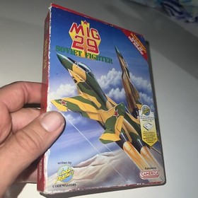 Nintendo NES Game MIG 29 Soviet Fighter CIB Complete In Box wReg Card Shiney