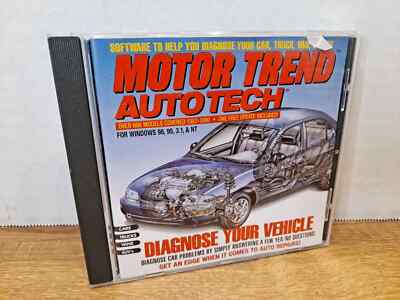 Motor Trend Autotech Diagnose Your Vehicle CD-ROM - 2001 - PC Media  LN