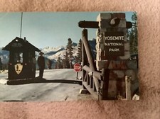 Yosemite National Park- Tioga Pass Entrance , California Postcard
