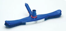 18" Pool Brush Vacuum Head Combo with Swivel Hose Cuff Wall Brush 1 1/2" 1 1/4"