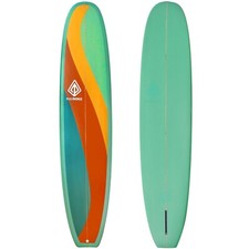 90 Retro Noserider Surfboard - Swirly (P90)