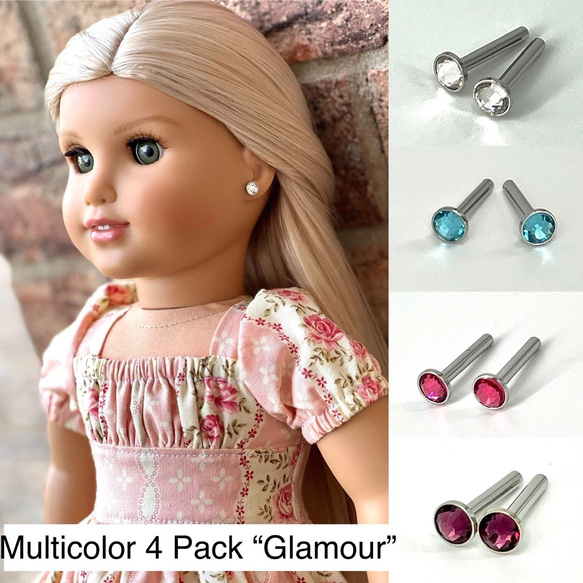 American girl doll earrings deals