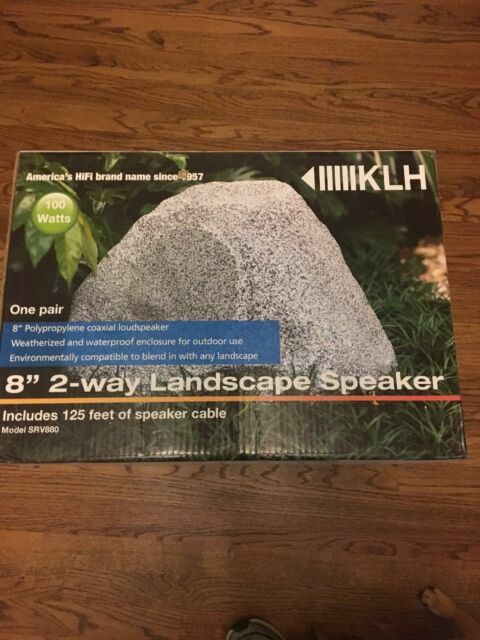 klh outdoor rock speakers