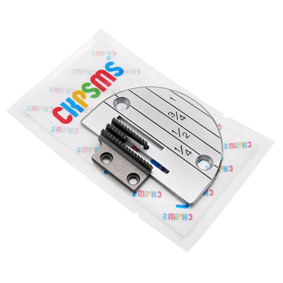 Juego de tres filas de placa de aguja 12482LG y alimentación para perros 12481 apto para JUKI, cantante, hermano Foto 3 de 3