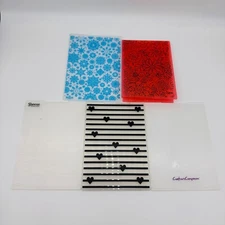 Embossing Folders Lot Sizzix Crafters Companion Sheena Snowflake Floral Hearts