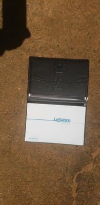 2004 Buick Lesabre owners manual, ''Getting to know'' guide, warranty info B117