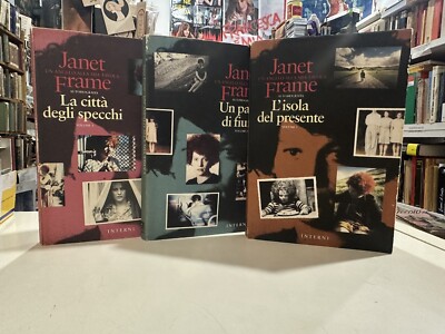 Janet Frame Autobiografie Engel an meiner Tafel 3 Bände Insel Geschenk/Spiegel