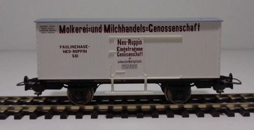 Sachsenmodelle H0 16136 Kühlwagen "Molkerei-Neuruppin" K.P.E.V. Ep.I Neu & OVP | Zustand: Neu