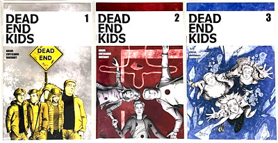 DEAD END KIDS #1-3 COMPLETE SET CVR A FRANK GOGOL 2ND 2019 SOURCE POINT PRESS NM