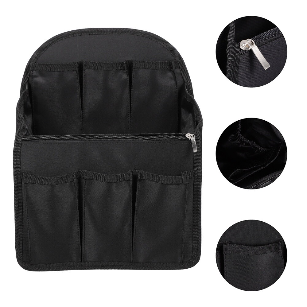 backpack liner bag travel organizer insert multifunctional travel bag Nylon for Men and Women, Lightweight Rucksack Insert with High Capacity, Large Organizer with Zipper Pockets it features multiple pockets and compartments to securely store passports Travel Organizer Insert for Backpack