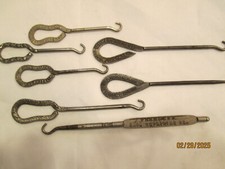 Vintage Button Hook Shoe Boot and Corset Accessory 7pcs