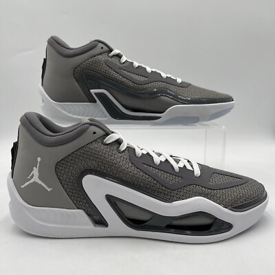 Nike Men's Size 14 Tatum 1 Cool Grey White Basketball Shoes DZ3324 002