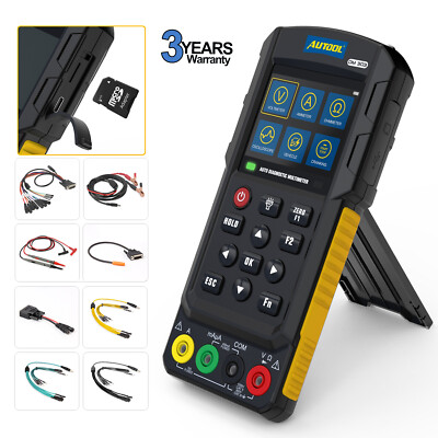 Digital Diagnostic Multimeter AC DC Voltage Circuit Tester K/CAN Oscilloscope 