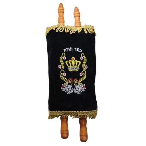 Small Hebrew Sefer Torah Scroll Book Jewish Israel Holy Bible  7.9 " / 20 cm