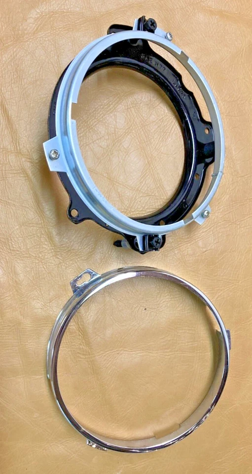 Kit de montagem de farol NOS Rolls Royce cd3103 anel de acabamento, parafusos de ajuste RH9223 - Imagem 3 de 4