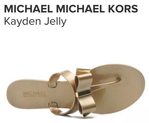 michael kors gold sandals uk