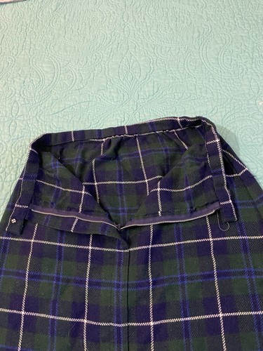 1960/70s Hand Sewn Wool Flannel Skirt - Picture 4 of 7