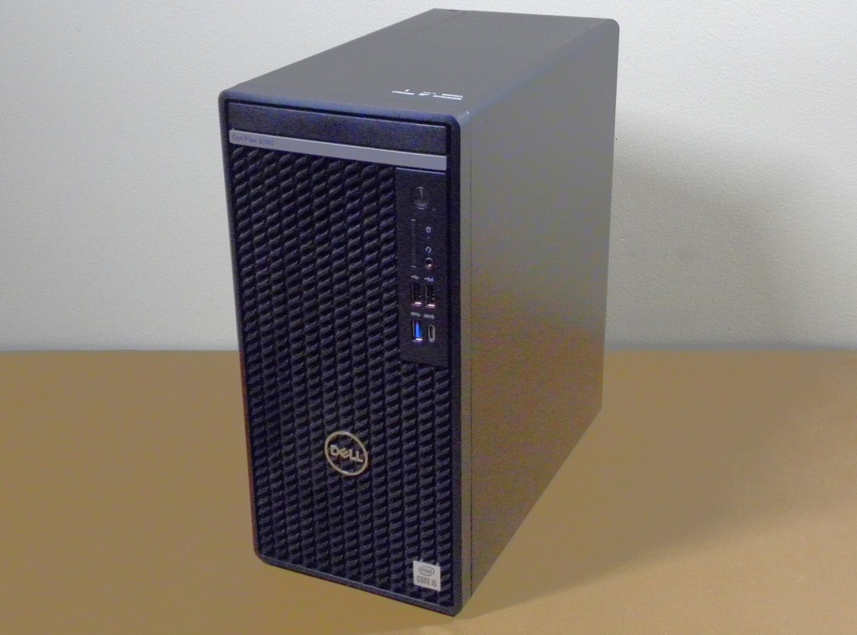 Dell Optiplex 5080 Tower i5-10600 3.3GHz 256GB NVMe SSD / 2TB HDD