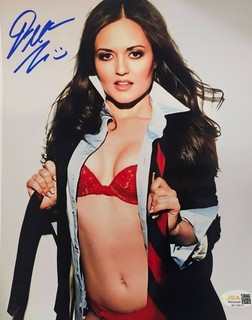 DANICA MCKELLAR SEXY SIGNED 8X10 PHOTO "THE WONDER YEARS" JSA COA METALLIC