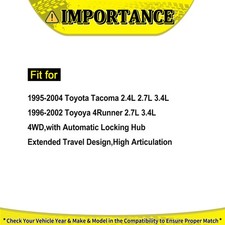 Clutch Master & Slave Cylinder Set For 1995-04 Toyota Tacoma 2.4L, 2.7L & 3.4L