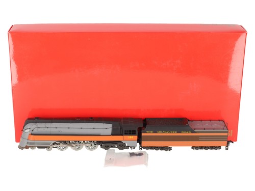 Locomotora de vapor Rivarossi 1580 HO Milwaukee Road 4-6-4 Hudson y licitación EX/caja | Zustand: Used