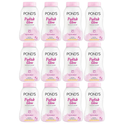 45g Pond's Pinkish Glow Translucent Face Powder Gluta UV protect