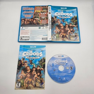 The Croods Prehistoric Party (Wii U) Complete In Box CIB | eBay