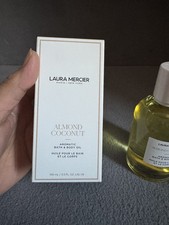 NIB Laura Mercier ALMOND COCONUT Aromatic Bath  Body Oil 3.3 FL OZ