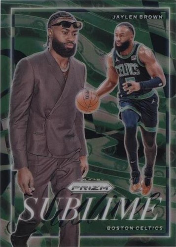 24-25 Prizm - Jaylen Wells RC Green Prizm #239 Memphis Grizzlies 