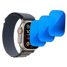 3 Pack Anti-Privacy Tempered Glass for Apple Watch Ultra 3/2 / Watch Ultra Blue